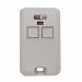 Multi-Code 3083 Two-Button Mini Keychain Gate Garage Door Opener Remote Control Transmitter 10 DIP Code Switch 300MHz by Linear MSC308301 MultiCode Key Chain 308301 Multi-Elmac